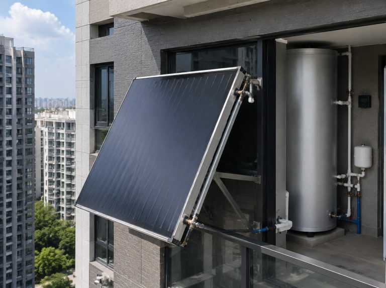 凤泉区阳台壁挂式平板太阳能热水器